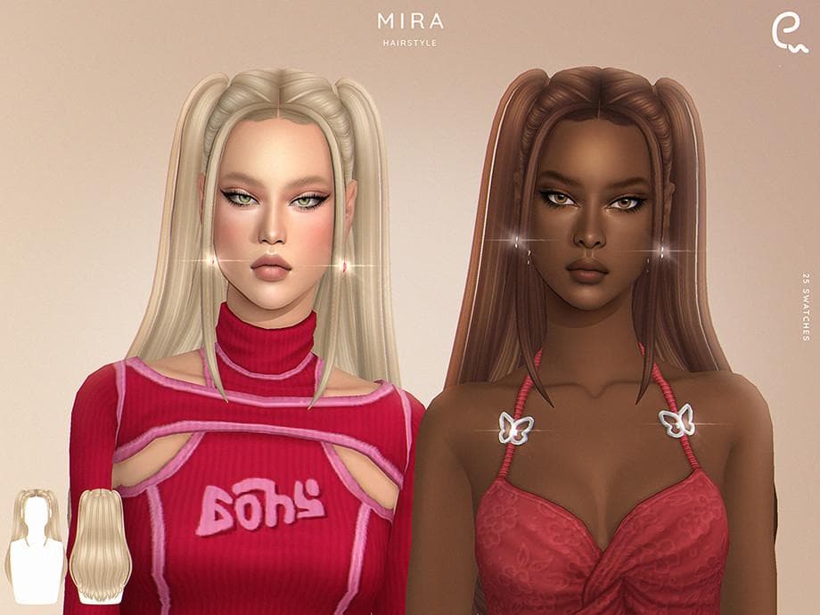 Скриншот мода Прическа Mira Hairstyle